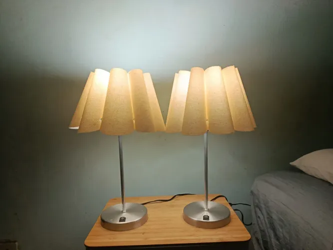 Par de luminárias/abajur