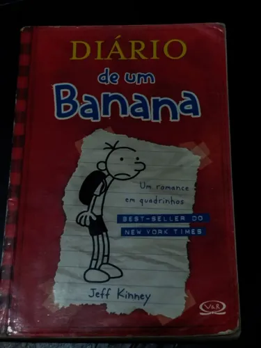 Livro: diário de um banana 1 - Jeff Kinney 