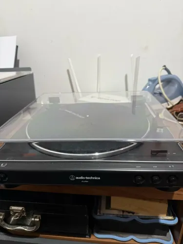 Tocador de discos audio technica at-lp60x