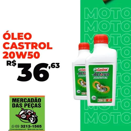 Oleo Castrol 20W50