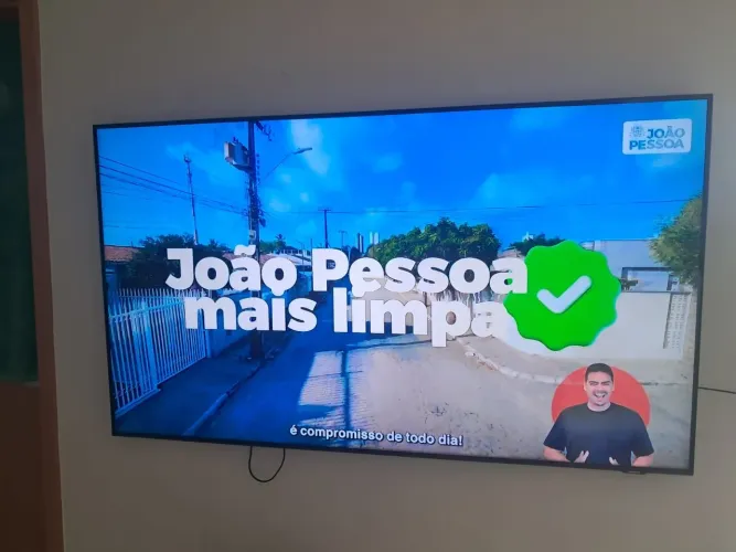 VENDO TV 60 4K SAMSUNG R$ 2.700 ACEITO CARTÃO JUROS MAQUINETA