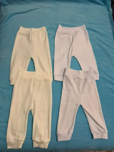 Kit 5 calças bebê tamanho P