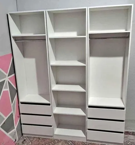 Closet com fundo 6 Gavetas 