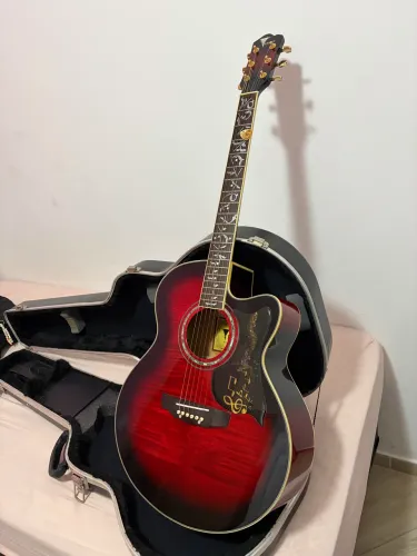 Violão Eagle Mini Jumbo Custom + Case Profissional KGB