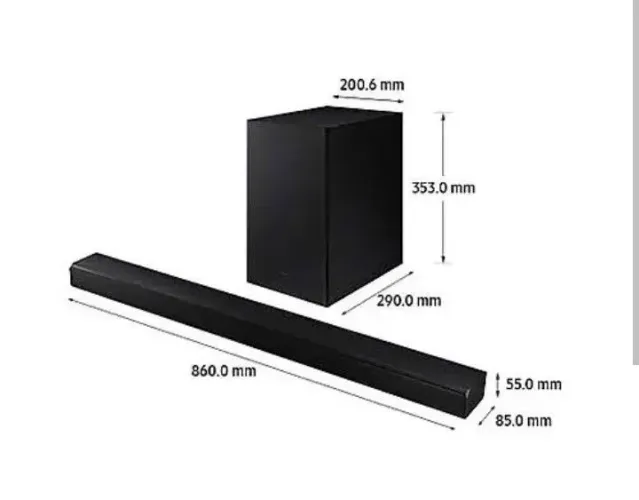 Soundbar Samsung A555 410 Watts