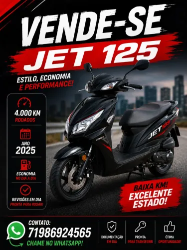 Moto pouco rodada