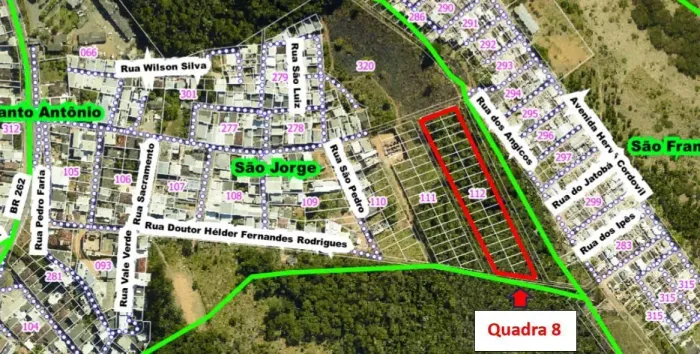 Leilão | 15 lotes para venda em São Jorge - Manhuaçu - MG