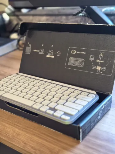 Teclado Sem Fio Bluetooth Logitech Mx