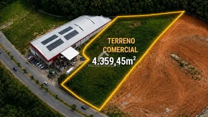 Terreno 5.359,45, Av. do Futuro, Oportunidade.