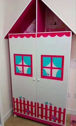 guarda roupa infantil casinha