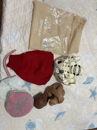 Boneco educativo perinatal