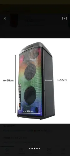 VENDO CAIXA DE SOM AMPLIF POLYVOX TORRE 800W