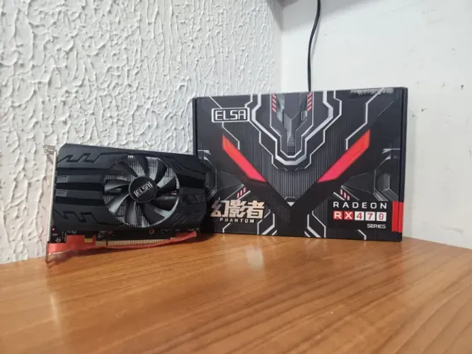 Placa de Vídeo AMD RX 470 4GB ELSA PHANTOM