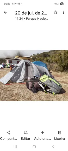 Barraca de trekking quechua 