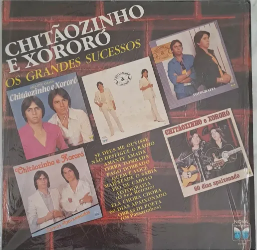Disco vinil Chitãozinho e Xororó