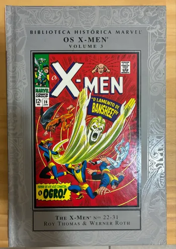 Biblioteca histórica Marvel - Os X-Men - volume 3. Novo. 