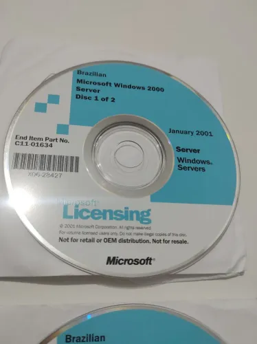 CD anos Windows 2000 server em português original