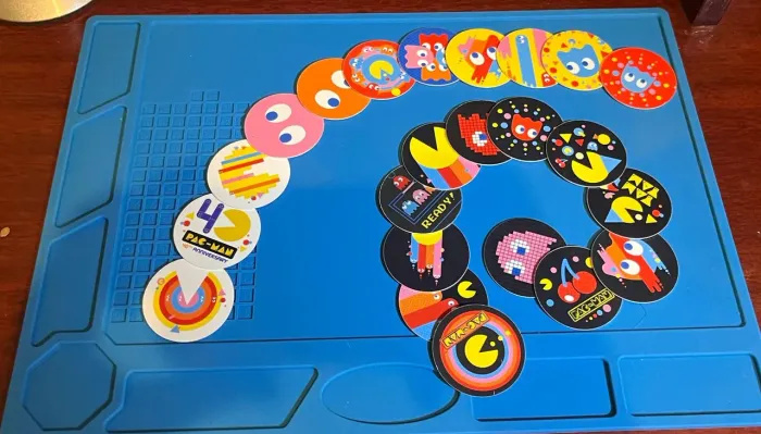 Tazos Pac-Man 40° aniversário 2020