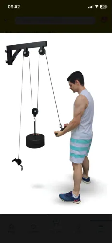 Mono Cross Over Musculação Treino Puxada Polia Alta E Baixa academia em casa