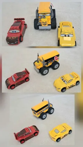 3 carros Lego Cars Original 