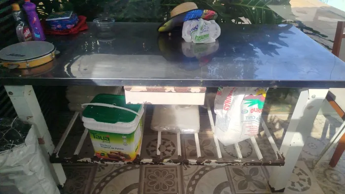 Mesa de inox