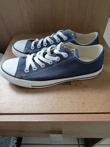 Tênis converse ALL star azul 38 semi novo