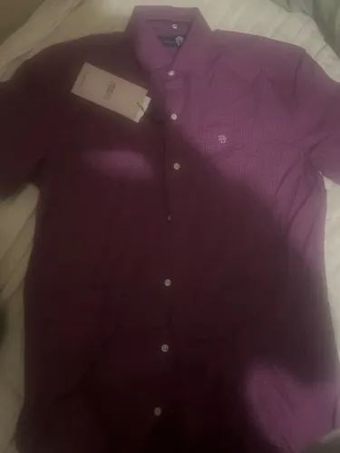 camisa social manga curta, nova. Nunca usada.
