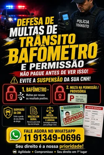 MULTA DE BAFÔMETRO OU NA PERMISSÃO <br>NÃO PAGUE ANTES DE FALAR COMIGO