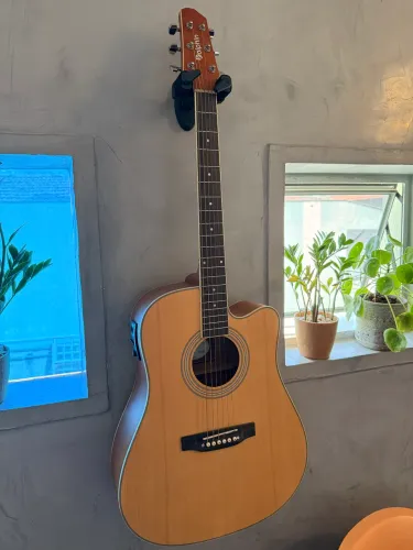 Violão Dolphin WD60 NS Eletroacústico Folk Cutaway
