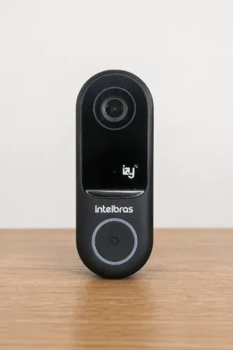 Vídeo Porteiro Inteligente Izy Smart IVW 3000 Preto Intelbras