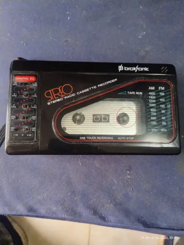 Stereo rádio cassete Recorder (broksonic)
