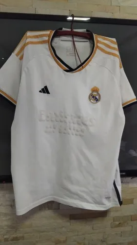 Camisa Real Madrid titular 23/24-Original Adidas Tamanho G