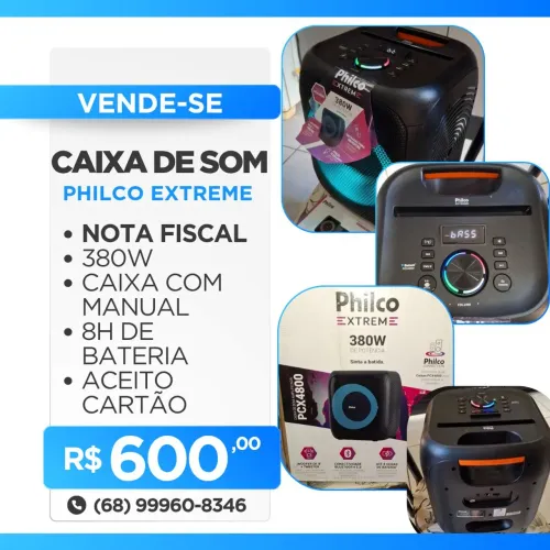 Caixa de som 380w - Extreme