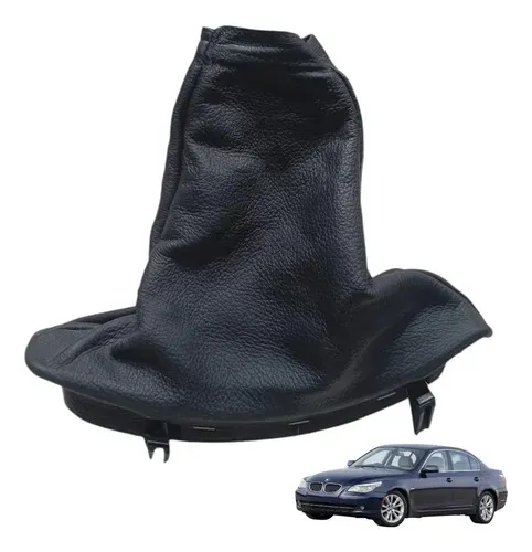 Coifa Freio Mao Interior Bmw 530i N52 F60 3.0 6cc 2008 2009 Preto