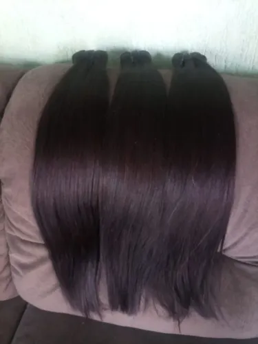 Cabelo humano virgem, 45/50cm na tela.. pontas cheias.107gramas