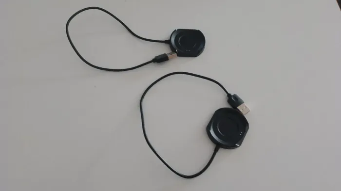 CAREGADOR DO RELOGIO ZEBLAZE STRATOS 2 (APENAS O PAR DE CARRRGADORES)