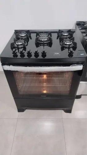 ? FOGÃO DIGITAL DAKO 5 BOCAS ? MESA DE VIDRO ?