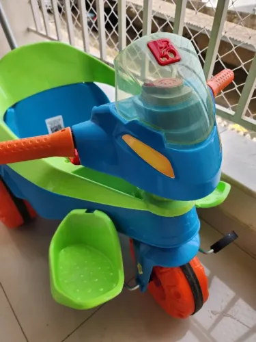 Triciclo Velobaby Passeio & Pedal Azul Bandeirante Azul