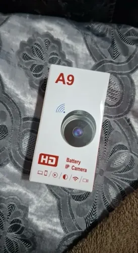 ? Mini Câmera A9 Wi-Fi Full HD por R$59, 27Compacta, prática e fácil de instalar