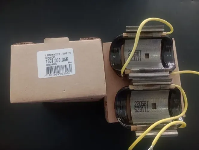 ESTATOR 220V GWS 770 REPOSICAO BOSCH