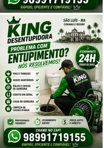 DESENTUPIDORA KING 24HS