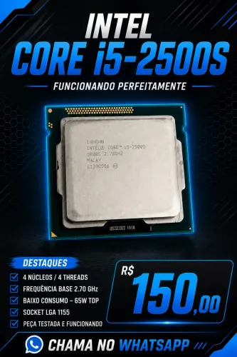 Processador Intel Core i5-2500S