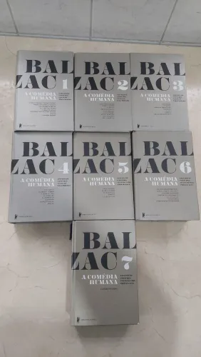 Coleção Livros BALZAC 1 2 3 4 5 6 7 A COMÉDIA HUMANA <br><br>A COMÉDIA HUMANA<br><br>ESTUDOS