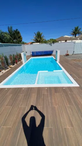 Promocao de Piscina de fibra de vidro ? 9 metros 