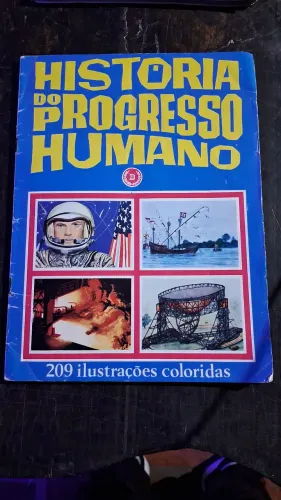 Álbum HISTÓRIA DO PROGRESSO HUMANO- 1966 - IMCOMPLERO