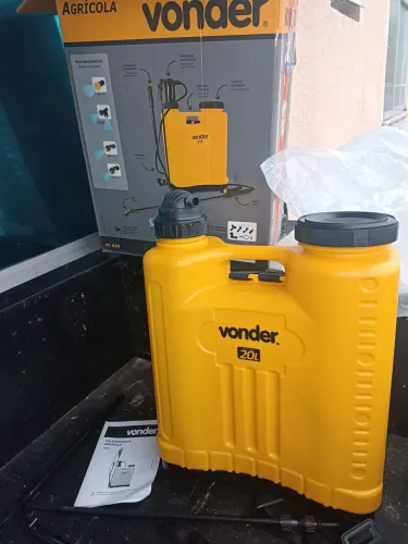 Pulverizador Vonder 20 litros + medidor de Ph - nuca foi usado. Com manual e caixa origin