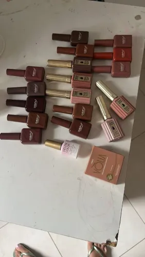 Esmaltes Variados unha gel/fibra