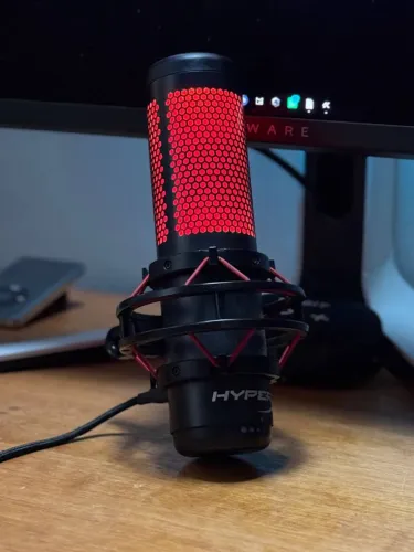 Microfone HyperX Quadcast Condensador