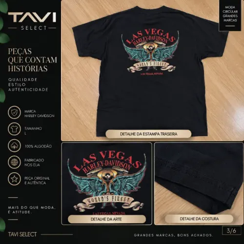 Camiseta Harley-Davidson Las Vegas