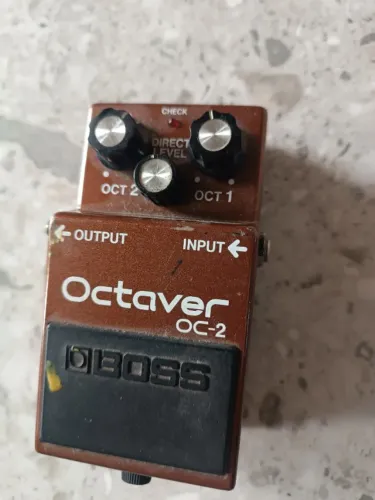 Pedal Oitavador Boss Octaver OC-2 Made in Japan